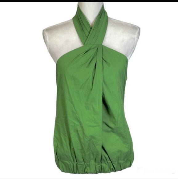 Robert Rodriguez Women Green Sleeveless Halter Top Sz XS EUC - Picture 12 of 12